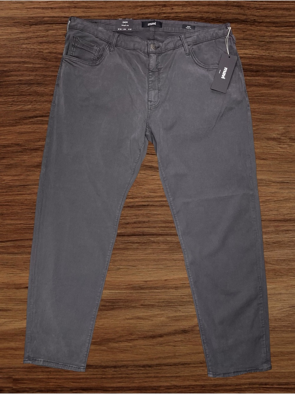 Mavi Zach Straight Leg Men’s Luxe Twill Jeans. Size 42/32